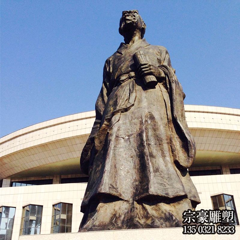 莊子鑄銅歷史名人雕像 莊子鑄銅歷史名人雕像